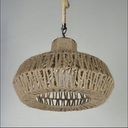 Vintage Håndlagde Kunstverk, Kreativ Lysekronelampe.
