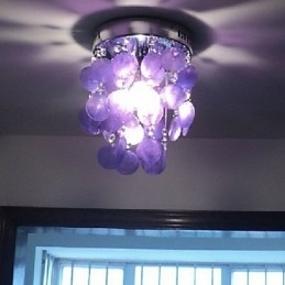 Moderne, Moderne Pendellampe I Ministil I Krom