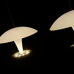 Moderne Maleri Metall Pendellampe