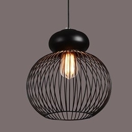 Retro Designer Metall Pendellampe