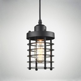 Retro Taklampe Industriell Jern Vintage Lysekrone Butikk Pendellampe