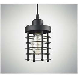 Retro Taklampe Industriell Jern Vintage Lysekrone Butikk Pendellampe