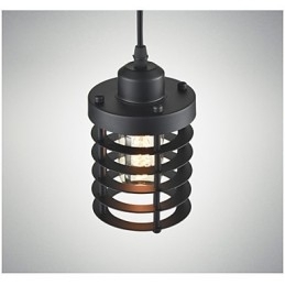 Retro Taklampe Industriell Jern Vintage Lysekrone Butikk Pendellampe