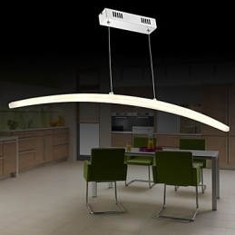 Pendellampe Moderne Moderne Galvanisert Metall Akryl