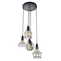 Landlig Mini-Stil Maleri Metalllysekrone