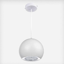 Moderne Og Moderne Globemaleri I Metall Med Pendellampe
