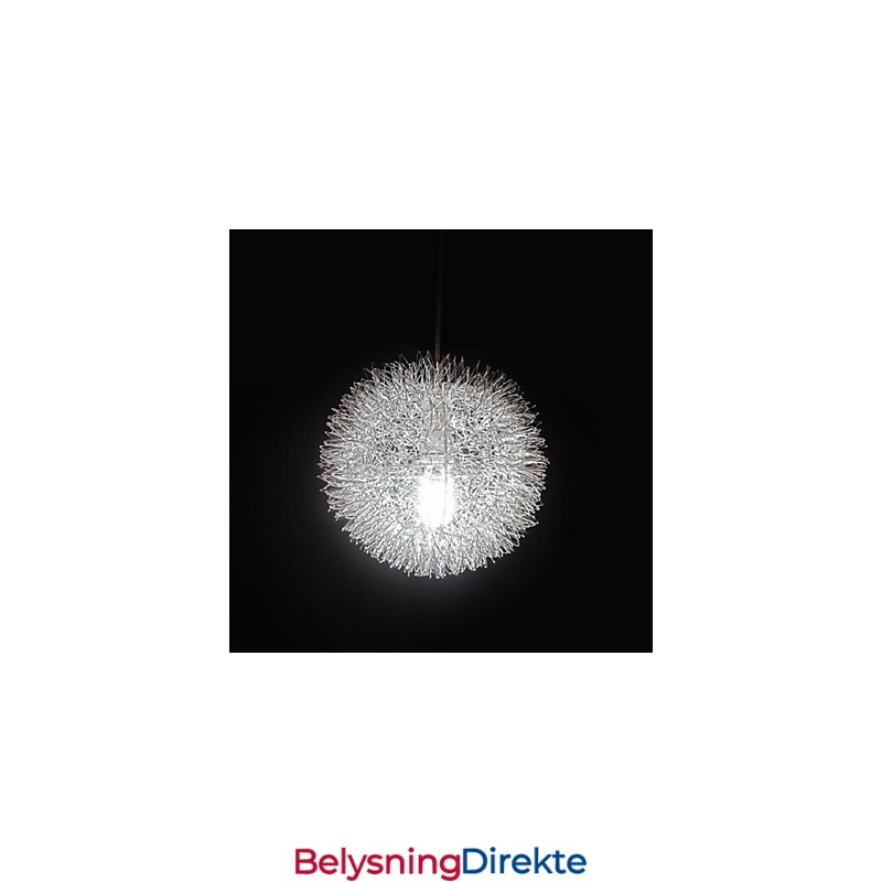 Moderne Og Moderne Globeformet Metallpendellampe
