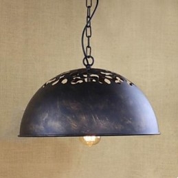 Amerikansk Industri Smijernskjettingtalje Nostalgi Halvsirkel Droplight Gjenoppretting Av Gamle Skikker