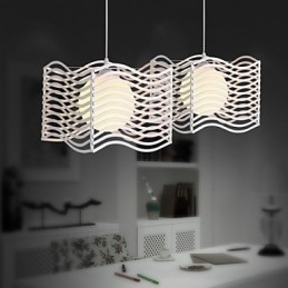Moderne, Samtidskunstnerisk Metallpendellampe