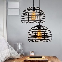 Retro Klassiske Metalltaklamper Enkle Pendellamper Kafependellampe