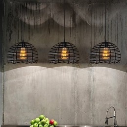 Retro Klassiske Metalltaklamper Enkle Pendellamper Kafependellampe