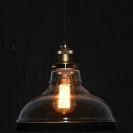 Tradisjonell Klassisk Vintage Bolle I Ministil Med Maleri Og Pendellampe