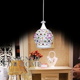 Stil Pendellampe Krystallkontrakterte Moderne Lamper