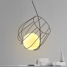 Retro Designer Metall Pendellampe
