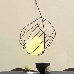 Retro Designer Metall Pendellampe