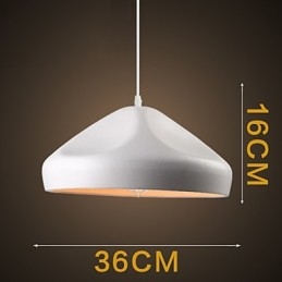 Vintage Retro Mini-Stil Maleri Metall Pendellampe