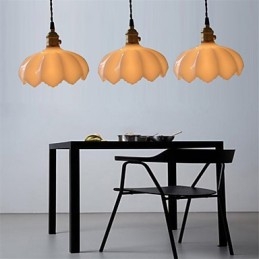Retro Belysningslamper Glass Pendellampe
