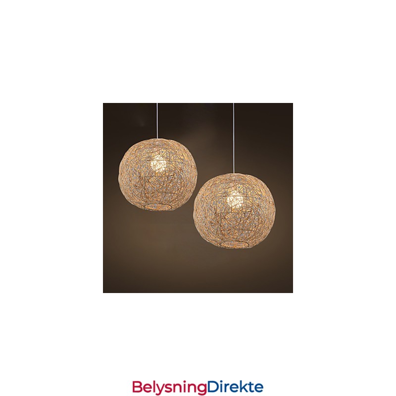 Cany Art Lamp Landlig Chinlon Droplight Droplight Lampe Lys