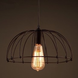 Retro Designer Metall Pendellampe