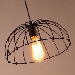 Retro Designer Metall Pendellampe