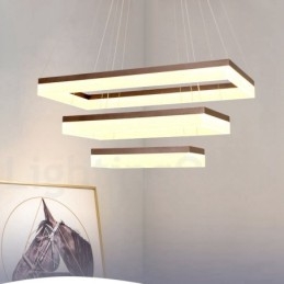Wi-Fi Smart Dimmbar 3-Etasjes Moderne Samtidsstil Hjemme Pendellampe