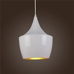 Pendellampe Retro Vintage Tom Dixon Design Svart Hvit Type Kafépendellamper