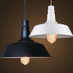 Retro Designer Metall Pendellampe
