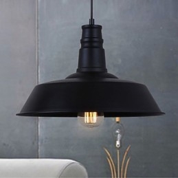Retro Designer Metall Pendellampe