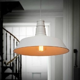Retro Designer Metall Pendellampe