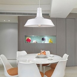 Retro Designer Metall Pendellampe