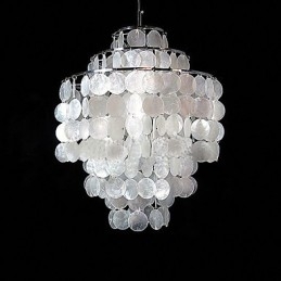 Lamp Minimalistisk Skalllysekrone Den-Lysekrone