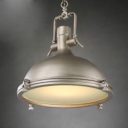 Industriell Enkel Pendellampe Dekorerer Loftsstil Vintage Metalldråpelampe