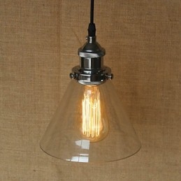 Tradisjonell Klassisk Vintage Retro Landlig Globeformet Pendellampe
