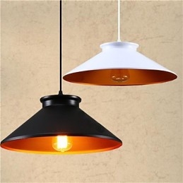 Tradisjonell Vintage Retro Mini-Stil Maleri Metall Pendellampe