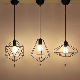 Metall Pendellampe Fra Country Designers