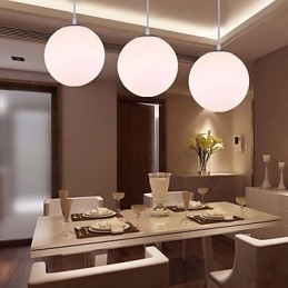 1 Lys Moderne Glass Pendellampe