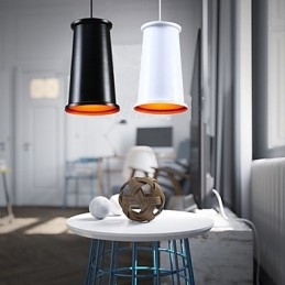Klassisk Rustikk Vintage Mini-Stil Maleri Metall Pendellampe