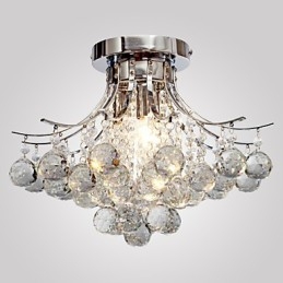 Lysekrone Moderne Krystall 3 Lys
