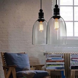 Tradisjonell Klassisk Vintage Retro Landlig Pendellampe