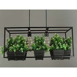 Moderne, Samtidskunstnerisk Dekorativ Design Pendellampe (Uten Planter)