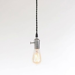 Tradisjonell Klassisk Vintage Mini-Stil Metallpendellampe