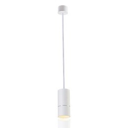 Ge 05032 8W 136Mm 1 Lys Mini Pendellampe Pulverhvit Med Aluminium
