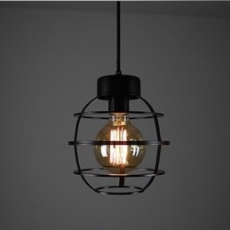 Retro Designer Metall Pendellampe