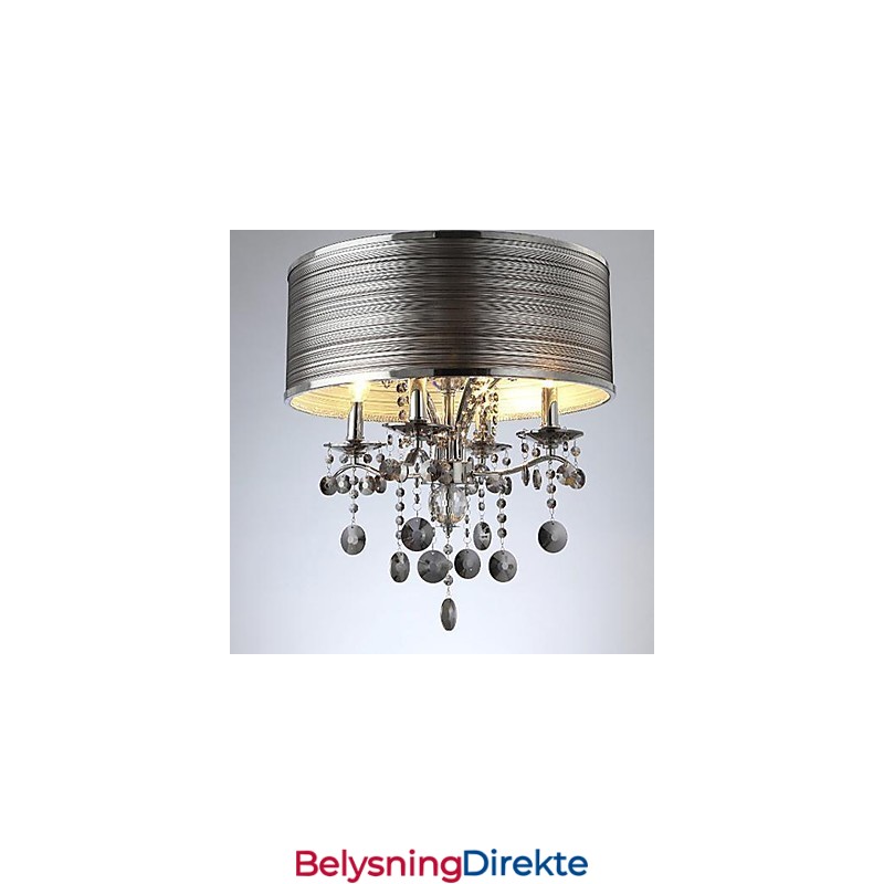 Moderne, Moderne Krystallmetallpendellampe