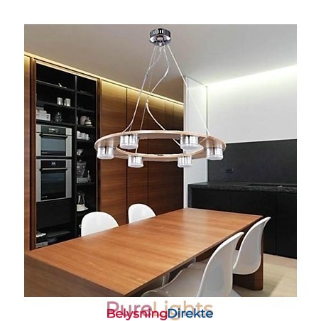 Pendellamper Moderne Moderne Tre Bambus