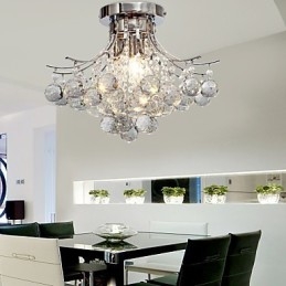 Lysekrone Moderne Krystall 3 Lys