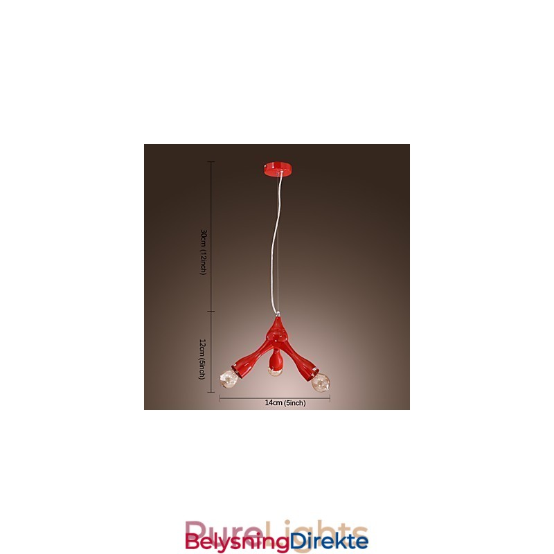 Taklampe Med 3 Lys