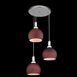 Moderne, Moderne Mini-Stil, Galvanisert Pendellampe