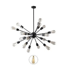 Moderne Pendellampe Med 20 Lys I Radial Design