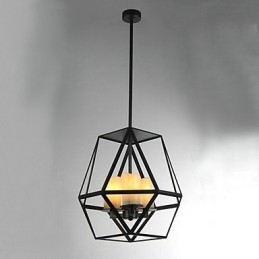 Landlig Mini-Stil Maleri Metall Pendellampe